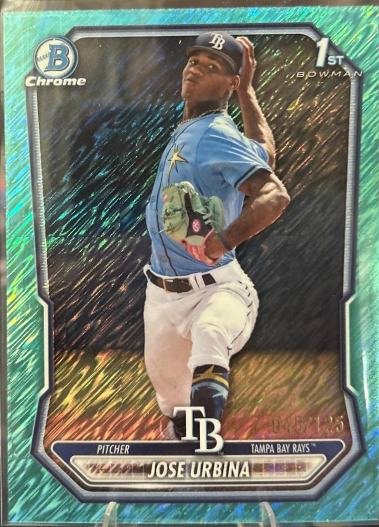 Jose Urbina [Aqua Shimmer Refractor] #BCP-81