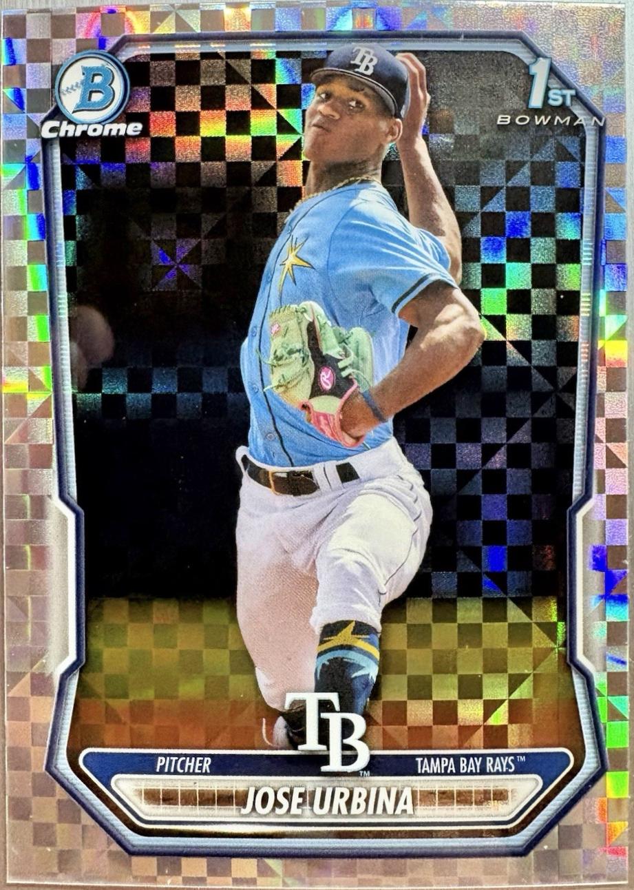 Jose Urbina [Aqua X-Fractor Refractor] #BCP-81