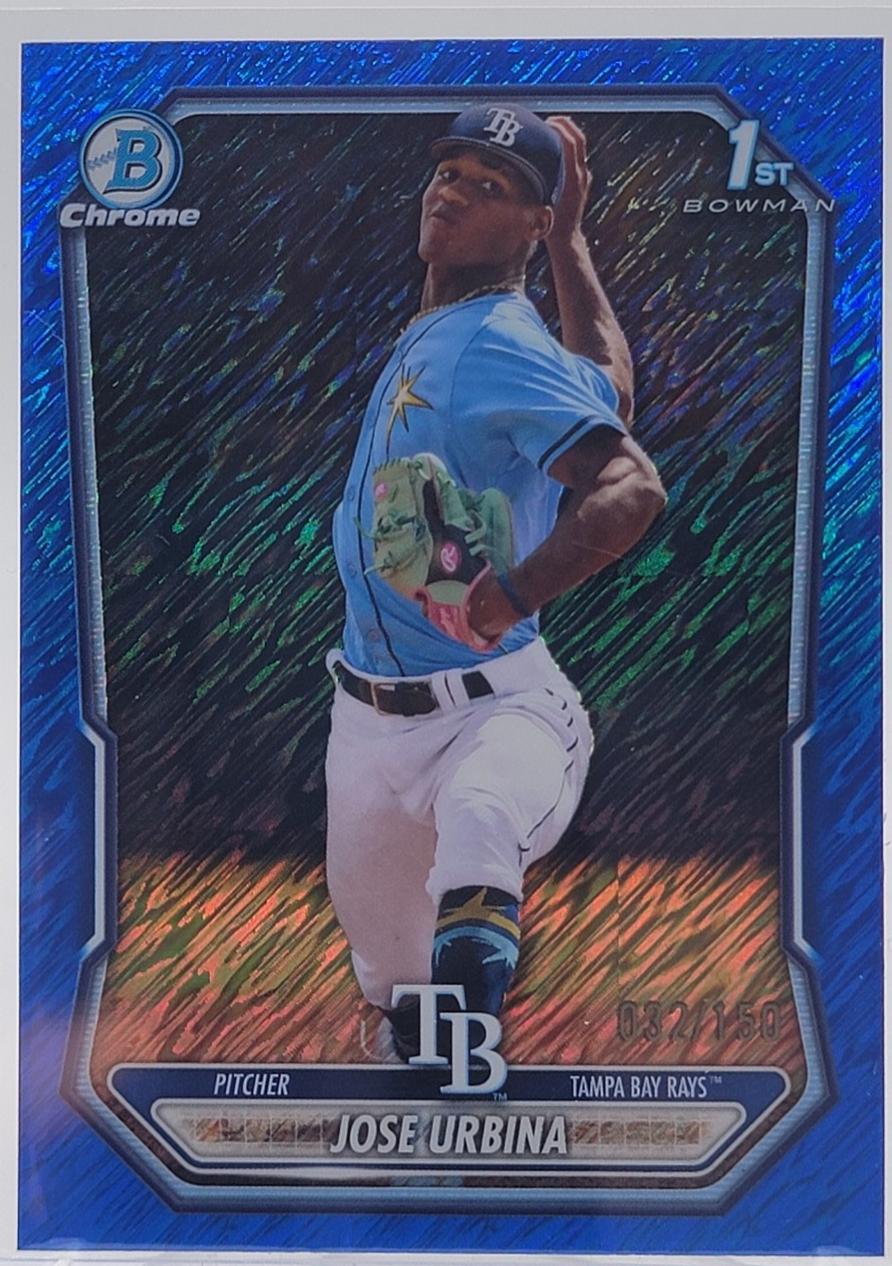 Jose Urbina [Blue Shimmer Refractor] #BCP-81