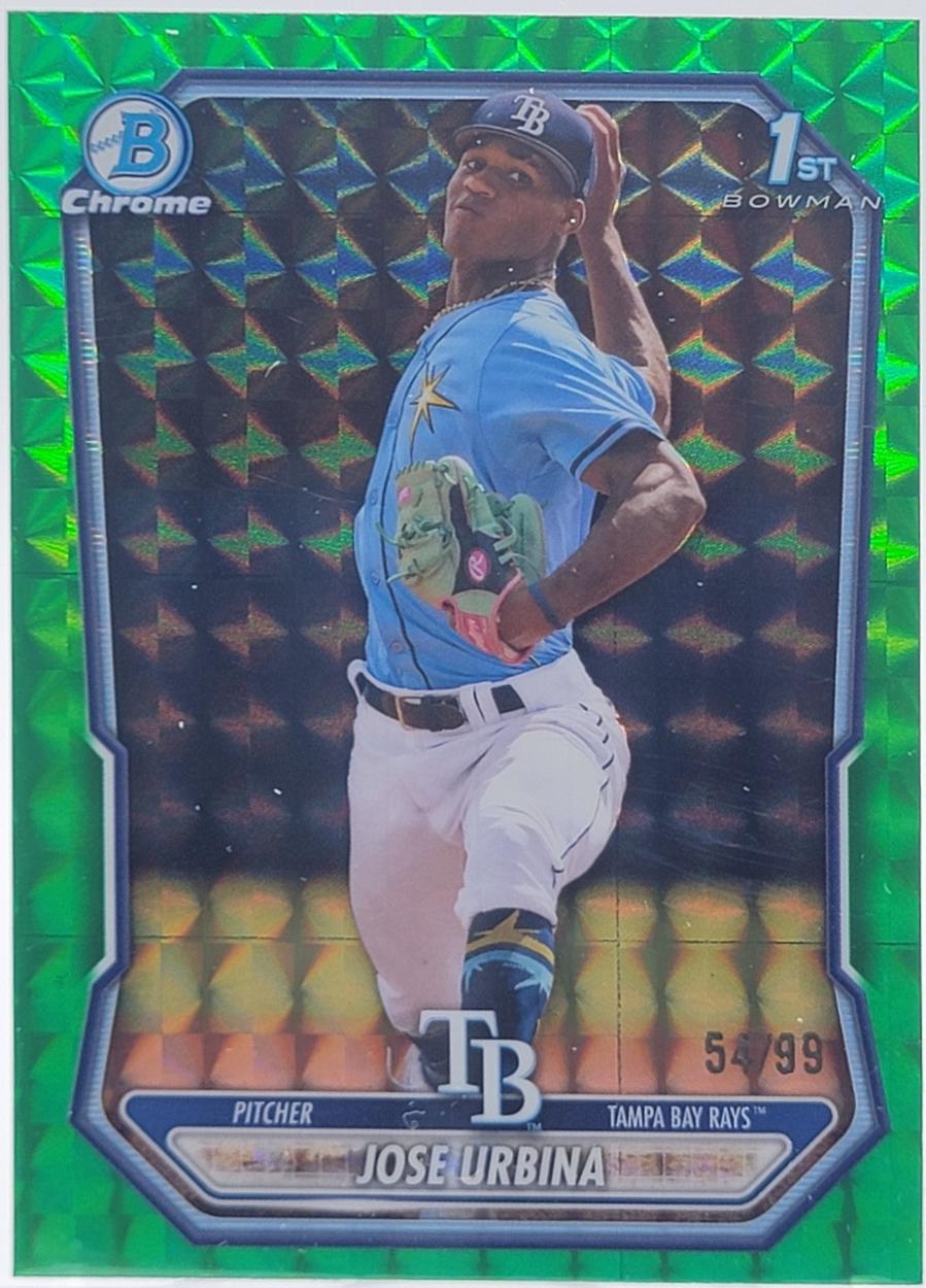 Jose Urbina [Green Geometric Refractor] #BCP-81