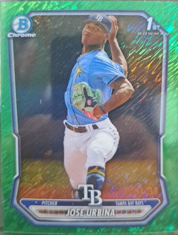 Jose Urbina [Green Shimmer Refractor] #BCP-81