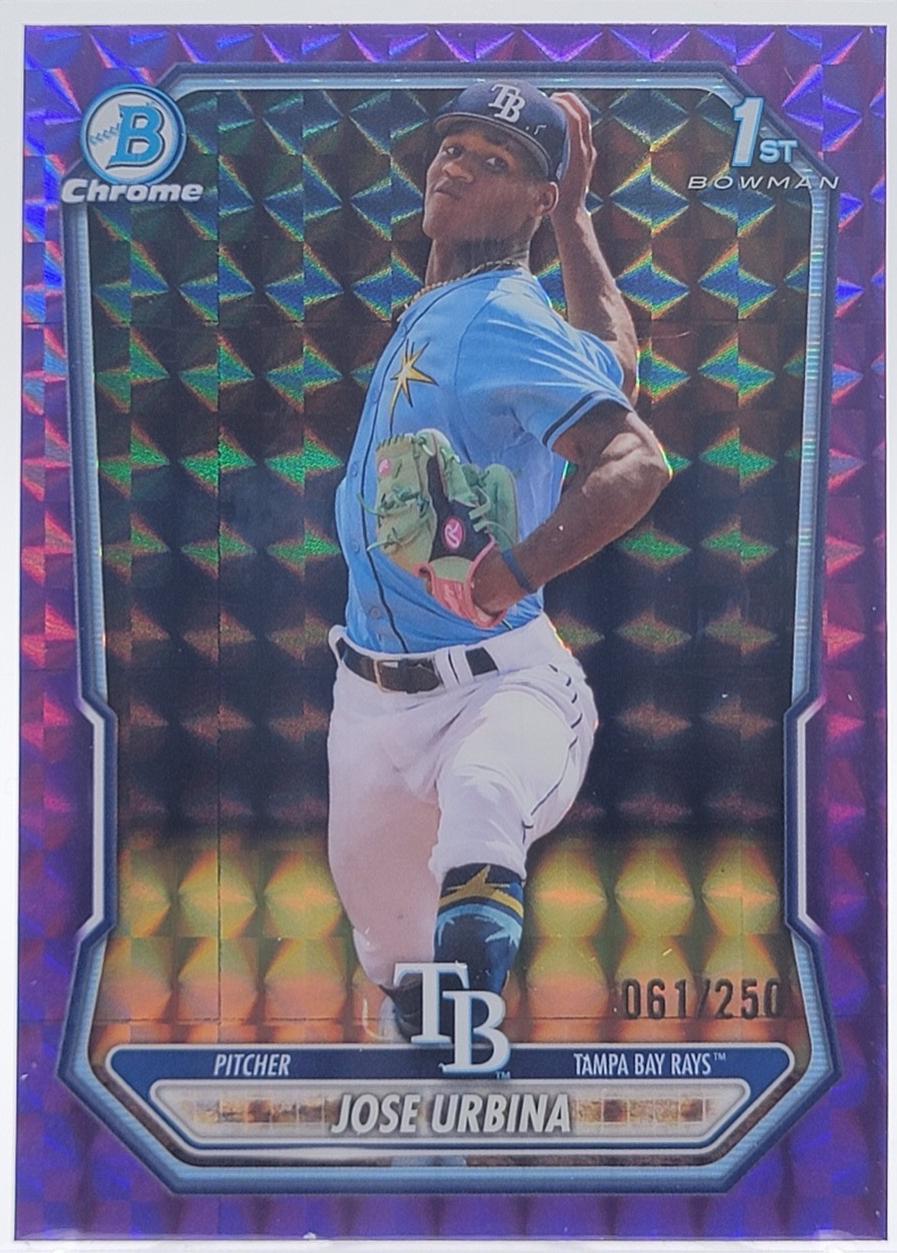 Jose Urbina [Purple Geometric Refractor] #BCP-81