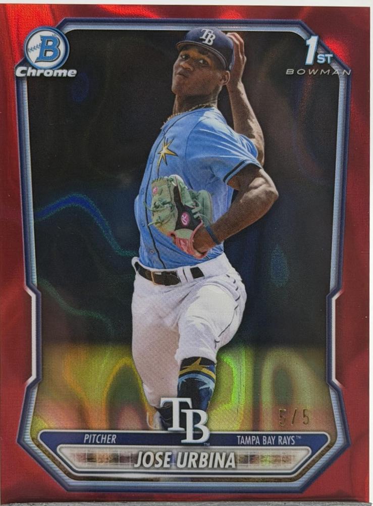Jose Urbina [Red Lava Refractor] #BCP-81