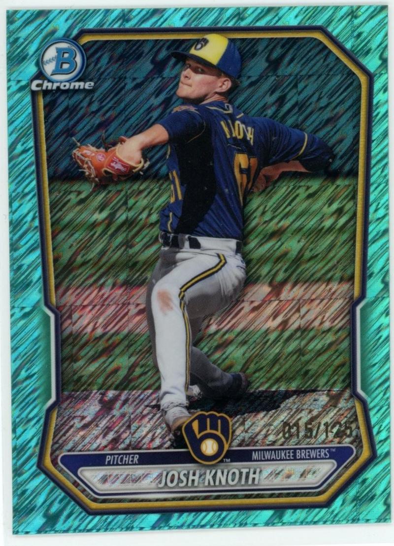 Josh Knoth [Aqua Shimmer Refractor] #BCP-113