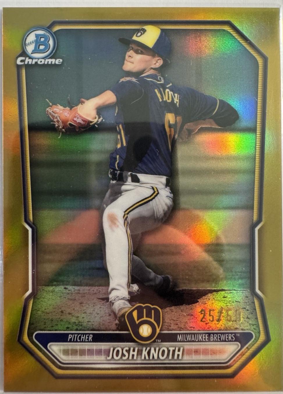 Josh Knoth [Gold Geometric Refractor] #BCP-113