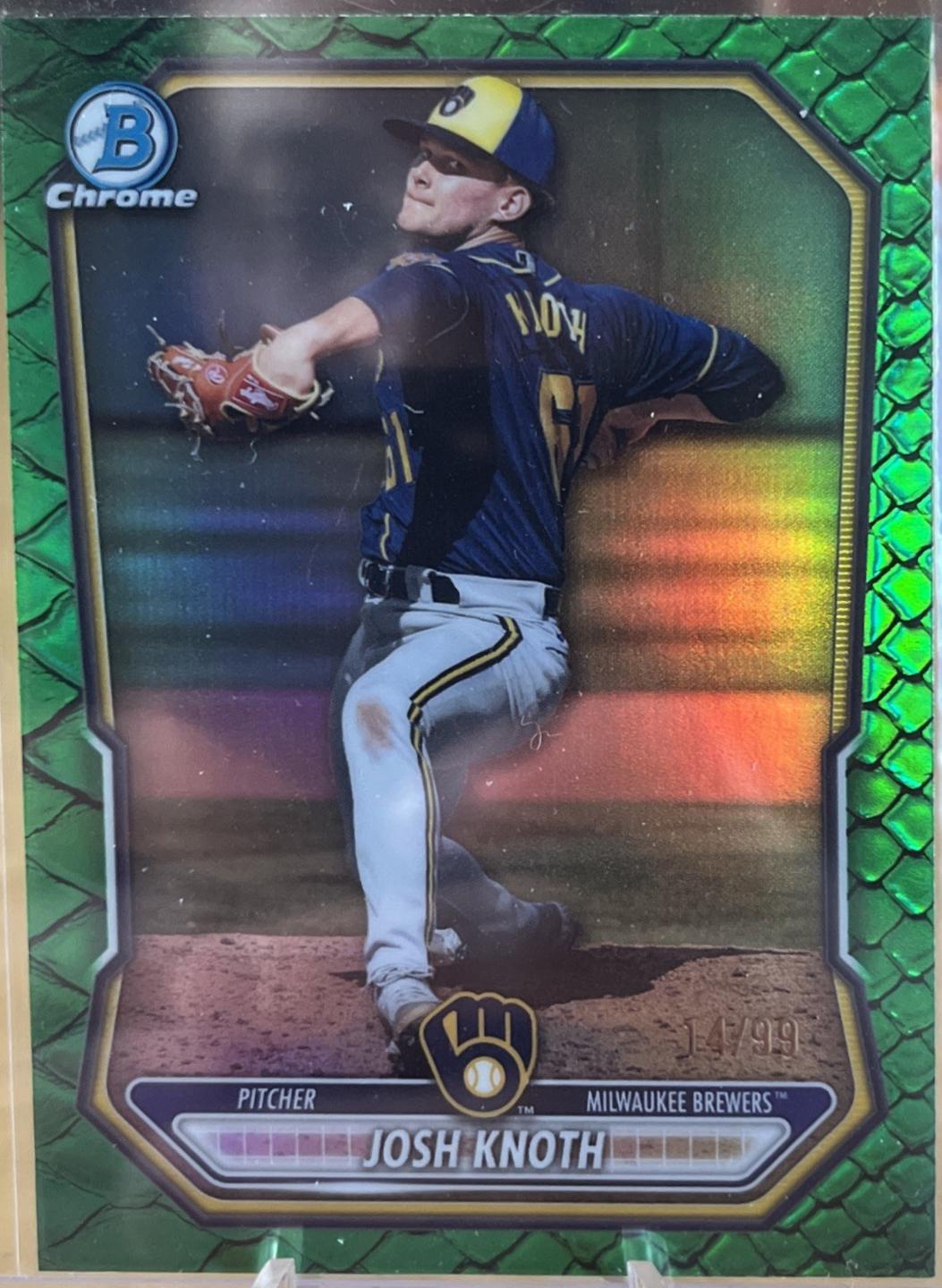 Josh Knoth [Green Reptilian Refractor] #BCP-113