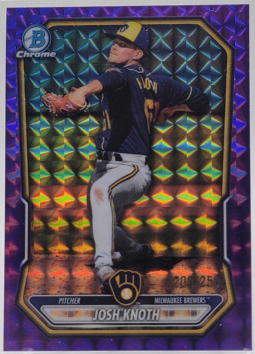Josh Knoth [Purple Geometric Refractor] #BCP-113