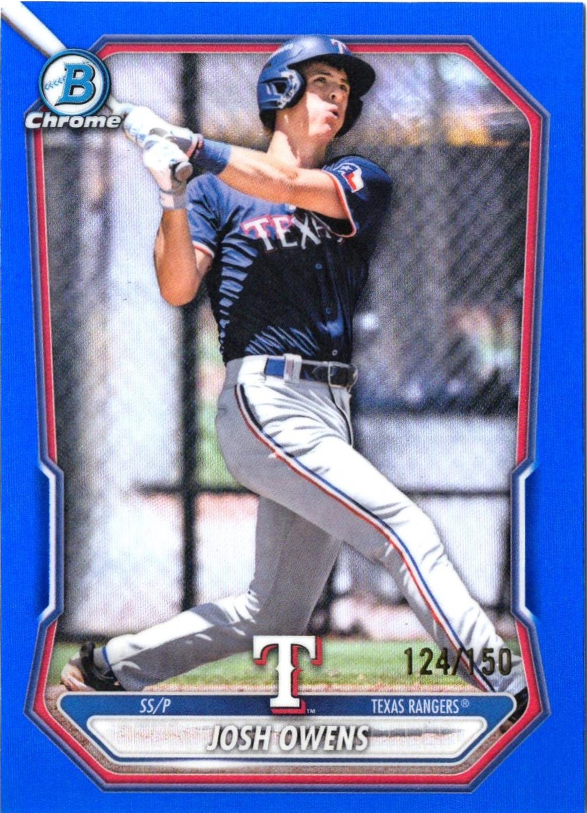 Josh Owens [Blue Refractor] #BCP-62