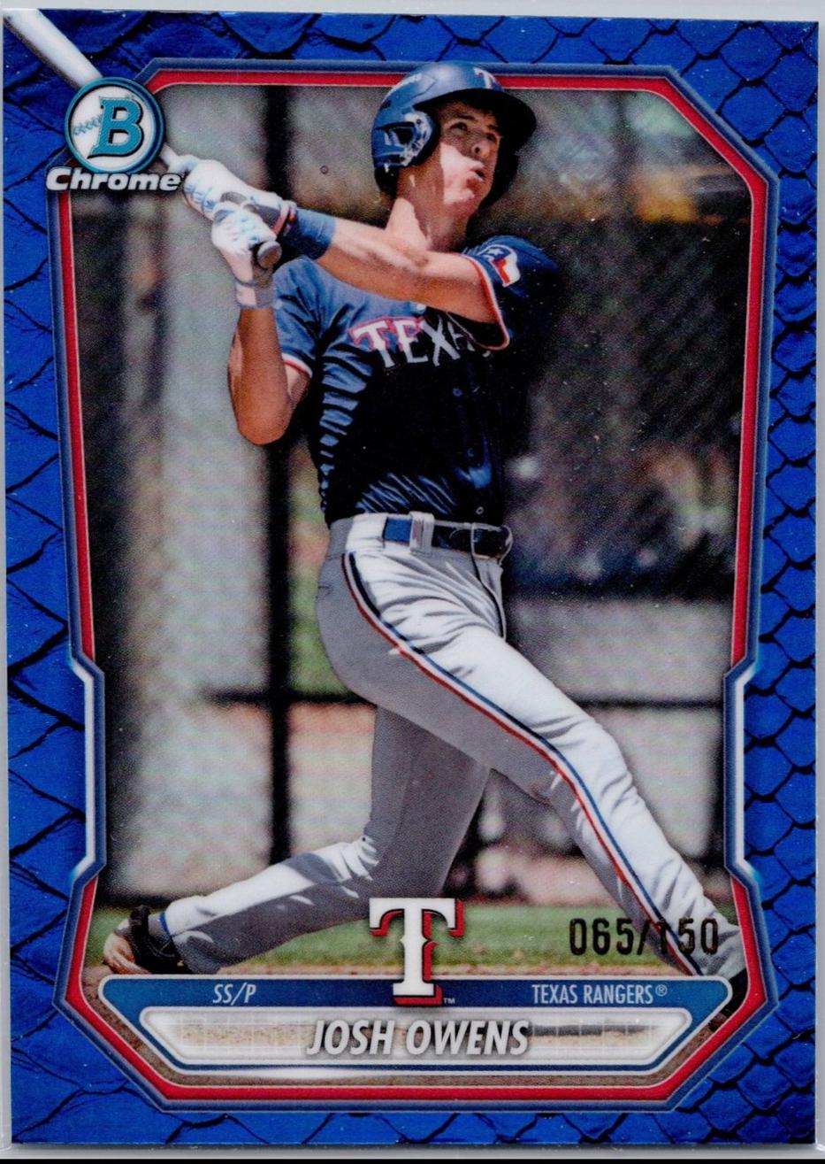 Josh Owens [Reptilian Blue Refractor] #BCP-62