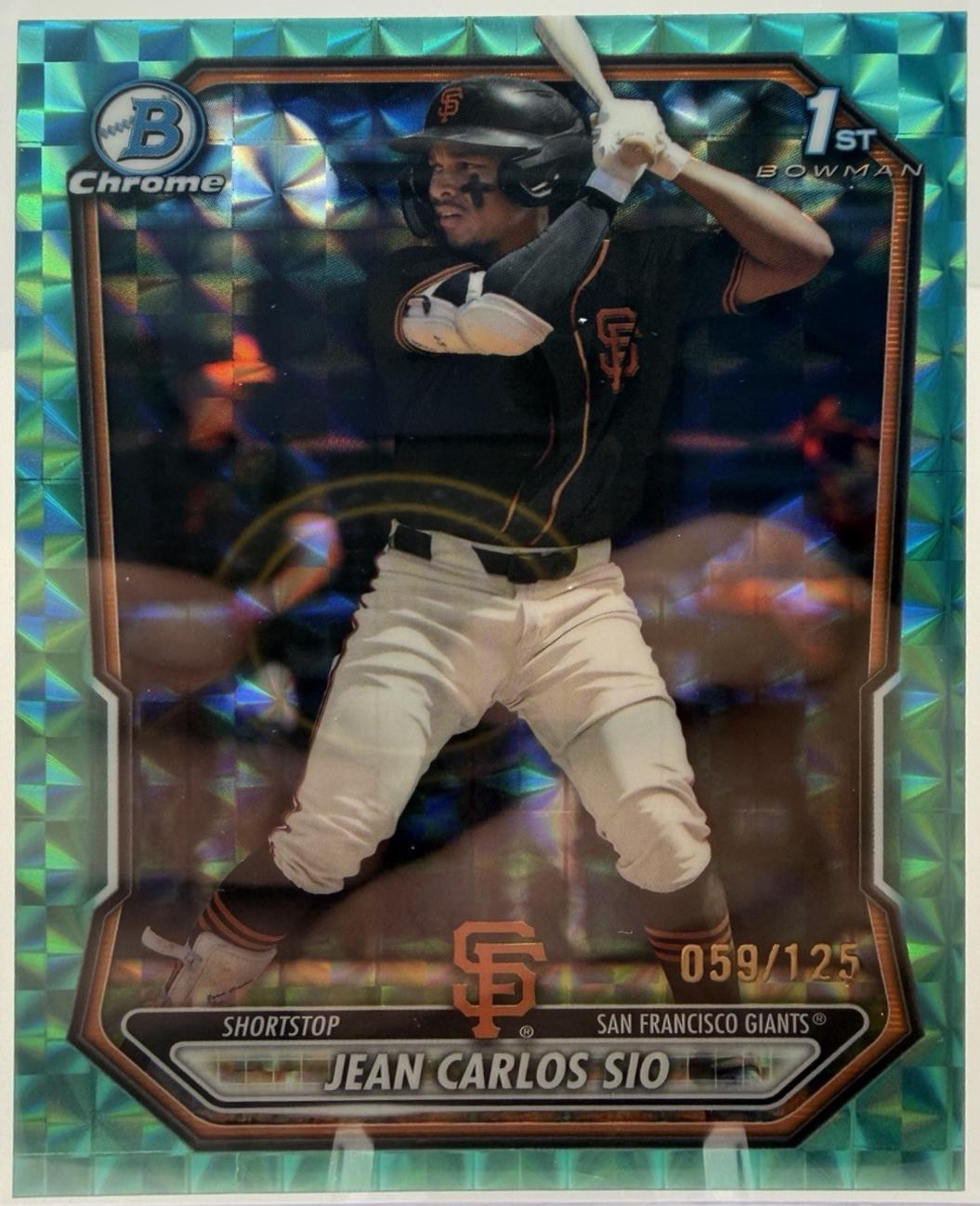 Josuar Gonzalez [Aqua Geometric Refractor] #BCP-56