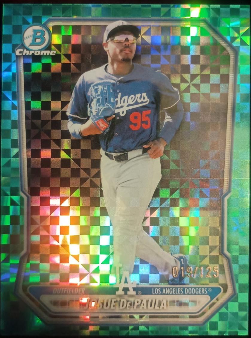 Josue De Paula [Aqua X-Fractor Refractor] #BCP-83