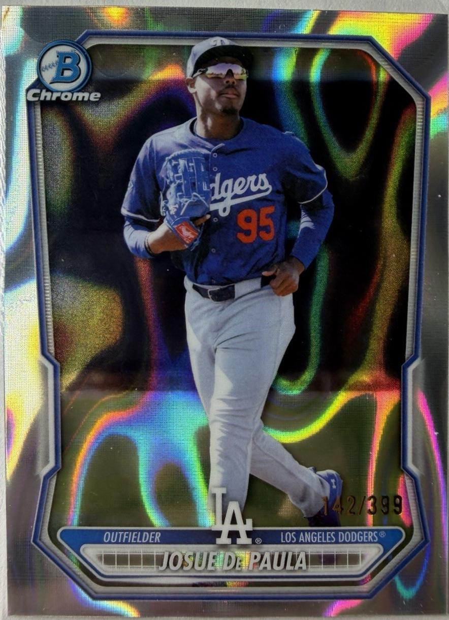Josue De Paula [Lava Refractor] #BCP-83