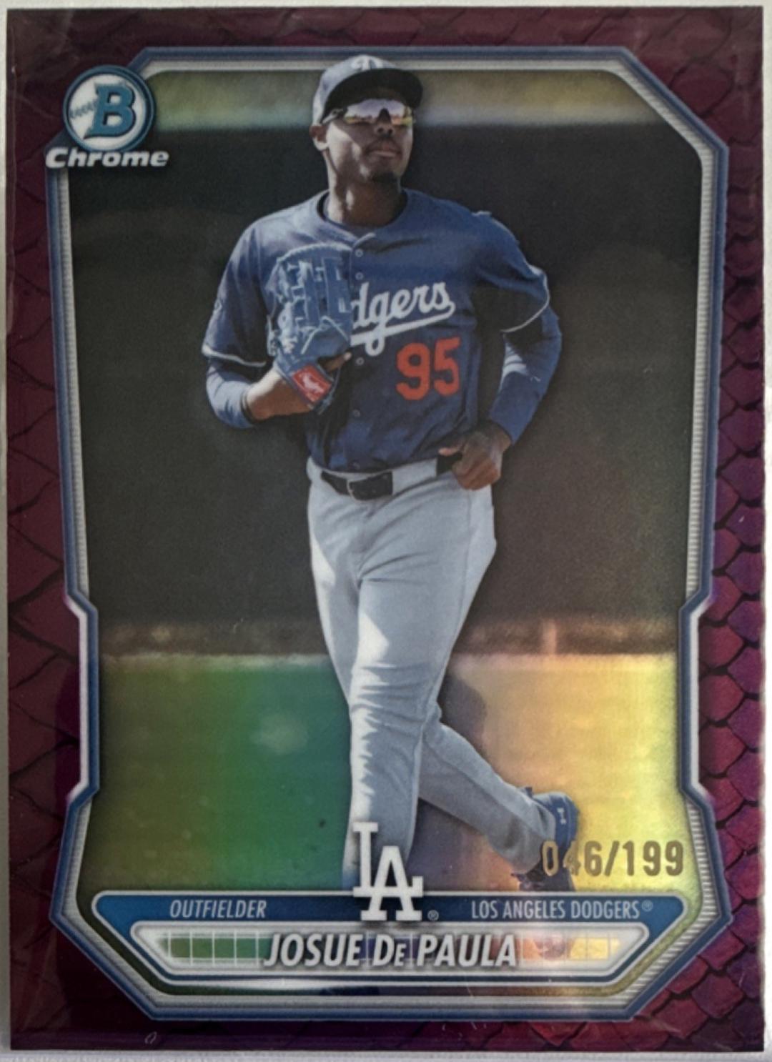 Josue De Paula [Reptilian Fuchsia Refractor] #BCP-83