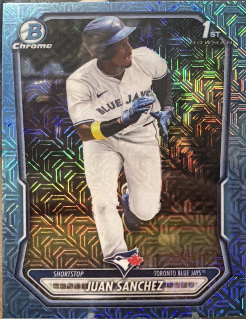 Juan Sanchez [Sky Blue Mojo Refractor] #BCP-25