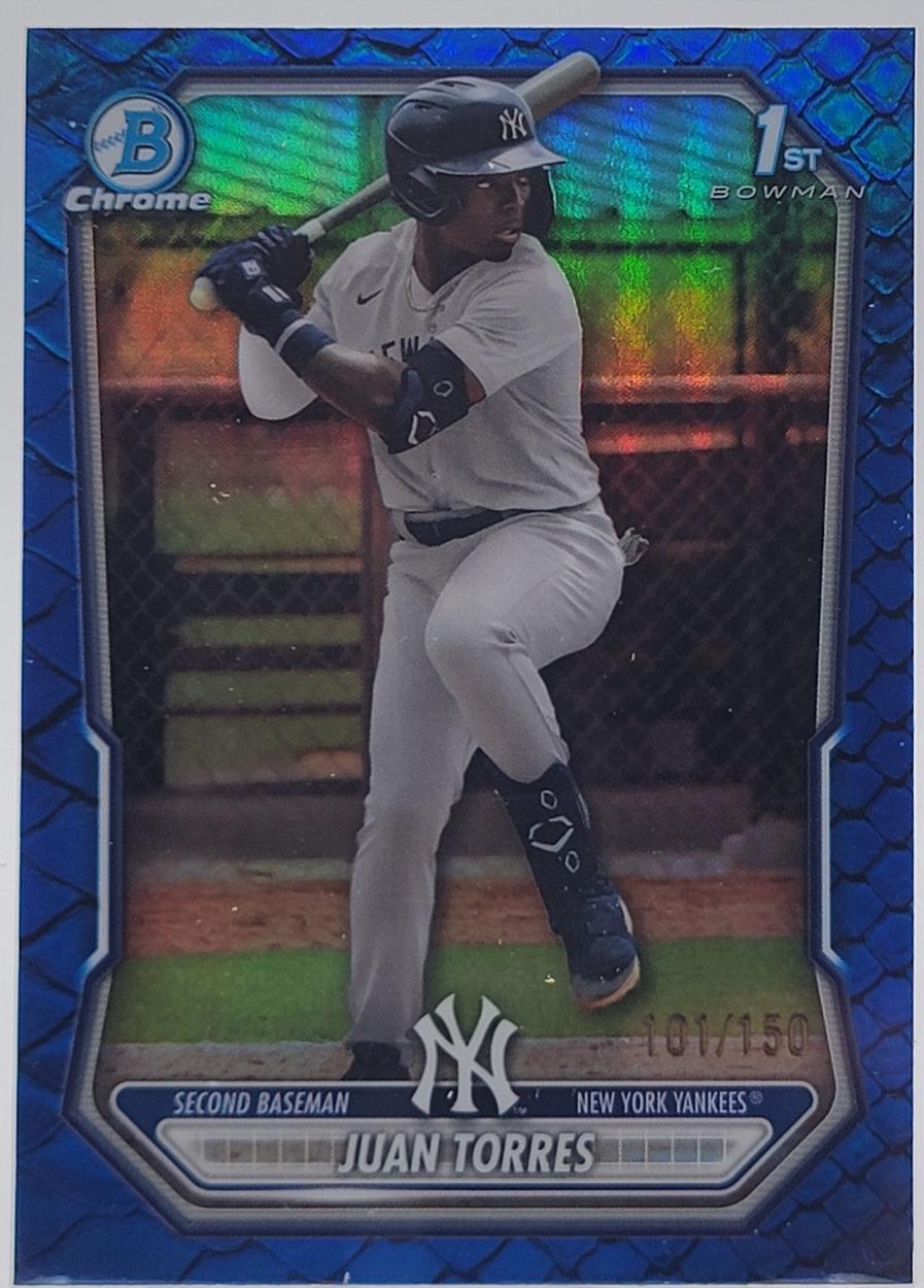 Juan Torres [Blue Geometric Refractor] #BCP-75