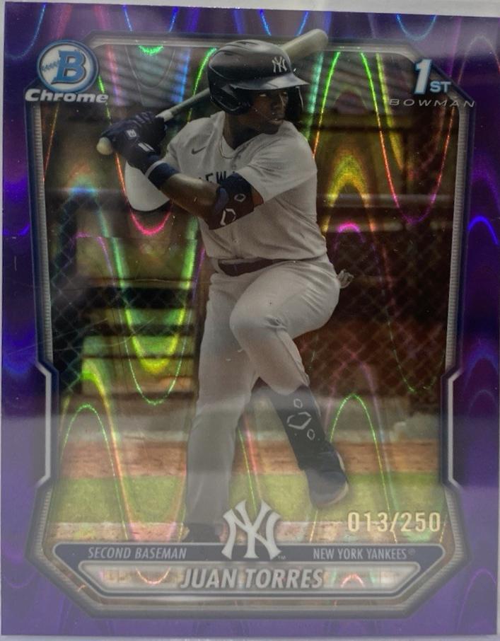 Juan Torres [Purple RayWave Refractor] #BCP-75