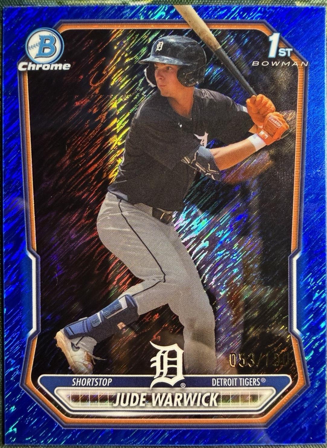 Jude Warwick [Blue Shimmer Refractor] #BCP-58