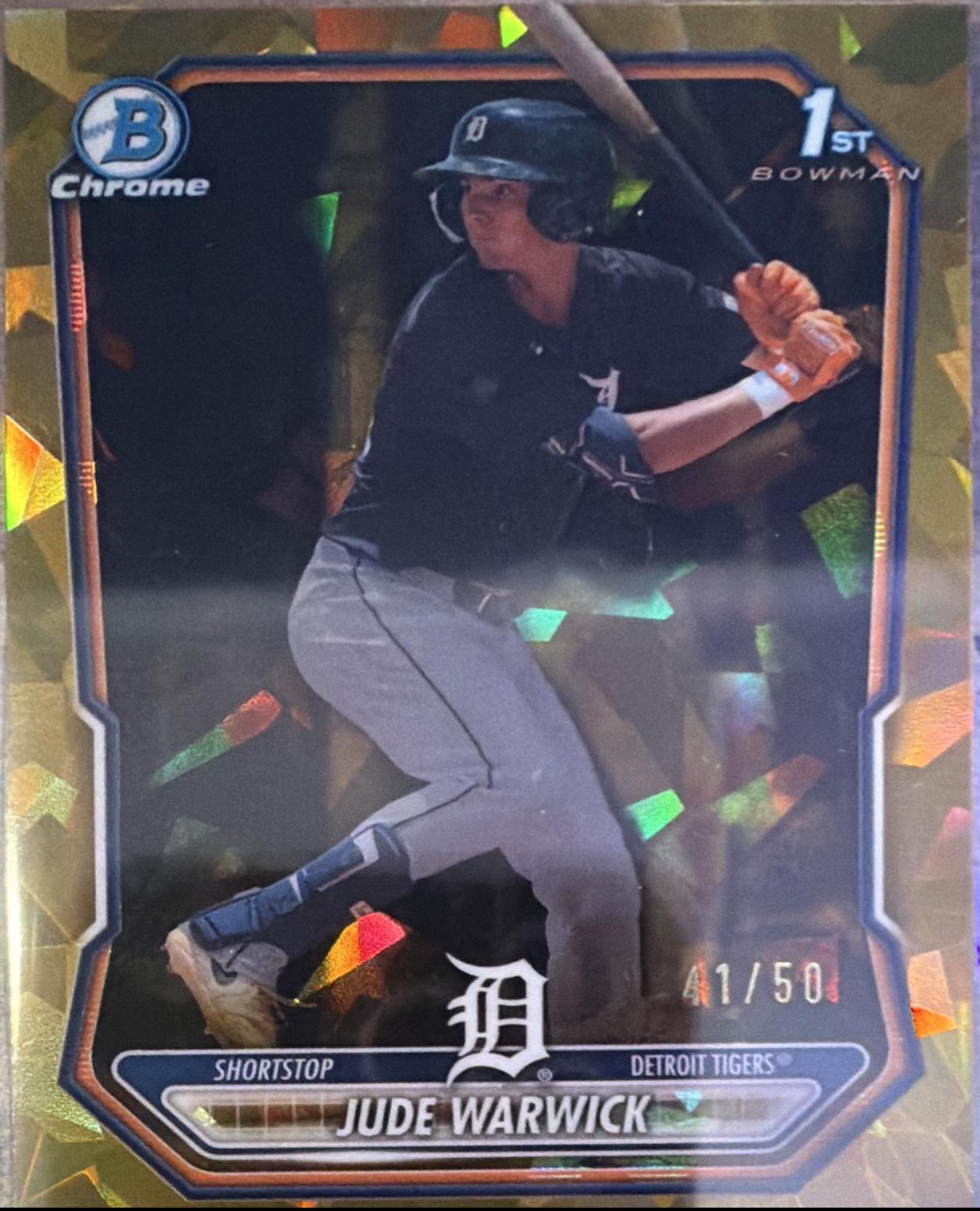 Jude Warwick [Gold Refractor] #BCP-58