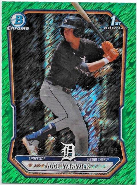 Jude Warwick [Green Geometric Refractor] #BCP-58