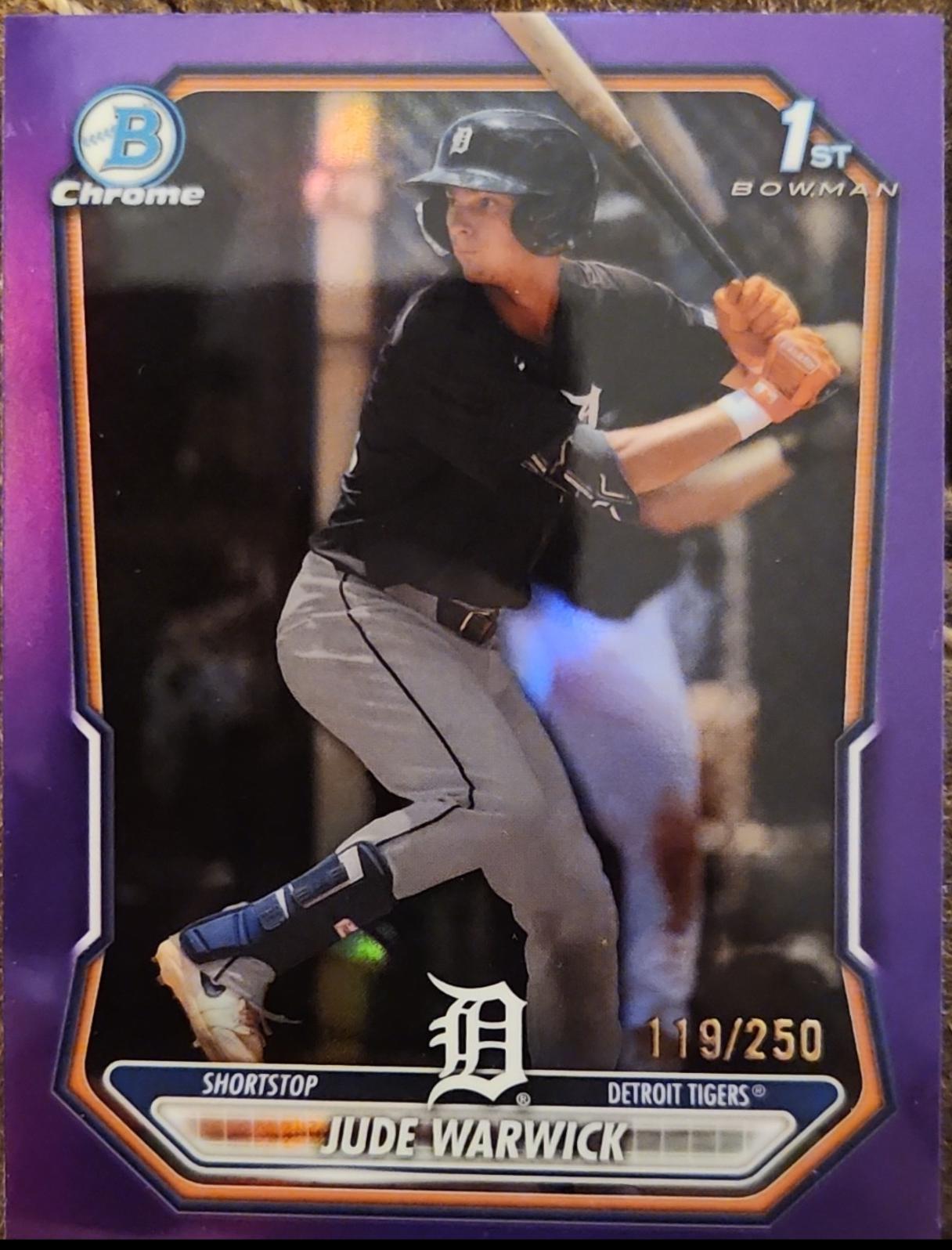 Jude Warwick [Purple Geometric Refractor] #BCP-58
