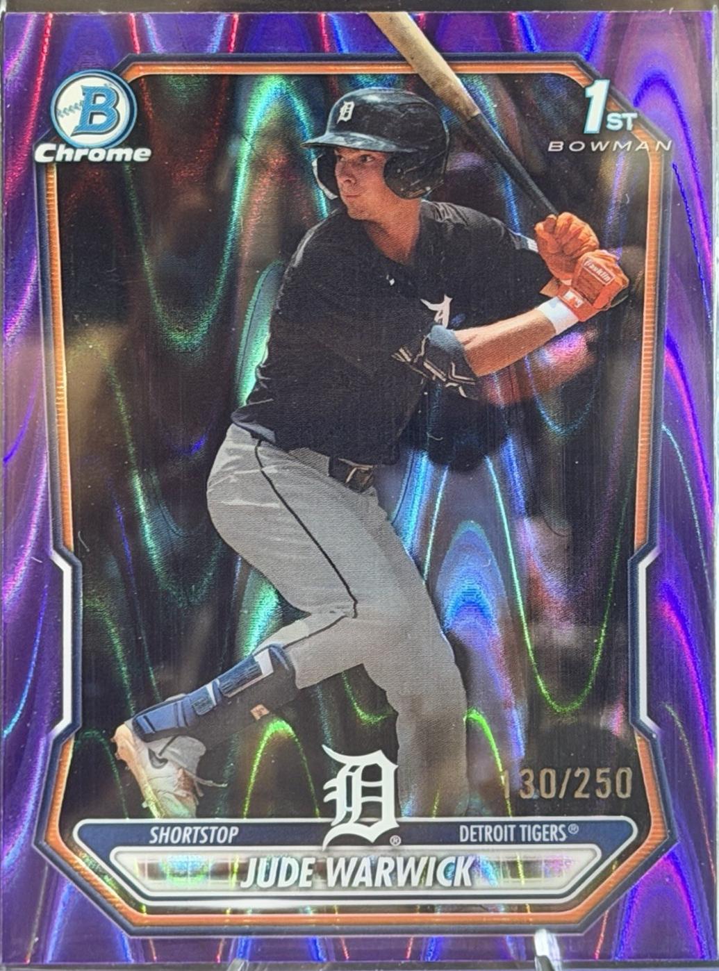 Jude Warwick [Purple RayWave Refractor] #BCP-58