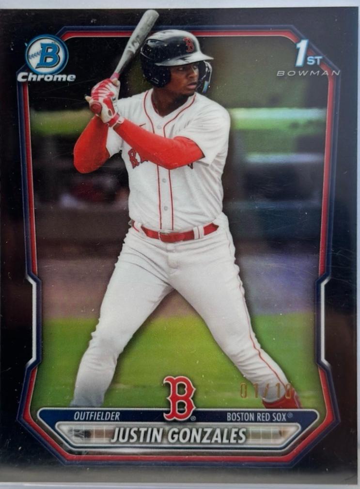 Justin Gonzales [Black Refractor] #BCP-141