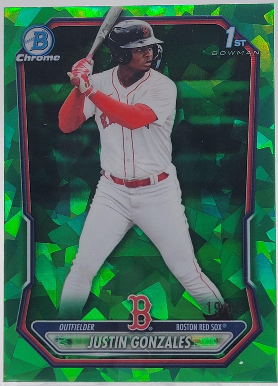 Justin Gonzales [Green Refractor] #BCP-141