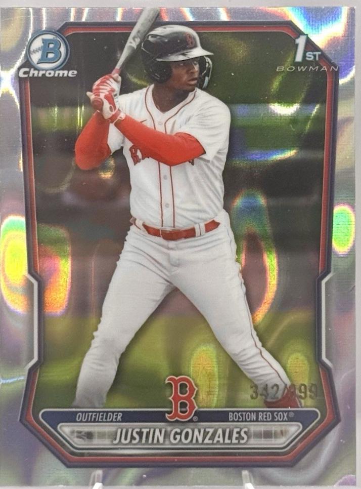 Justin Gonzales [Lava Refractor] #BCP-141