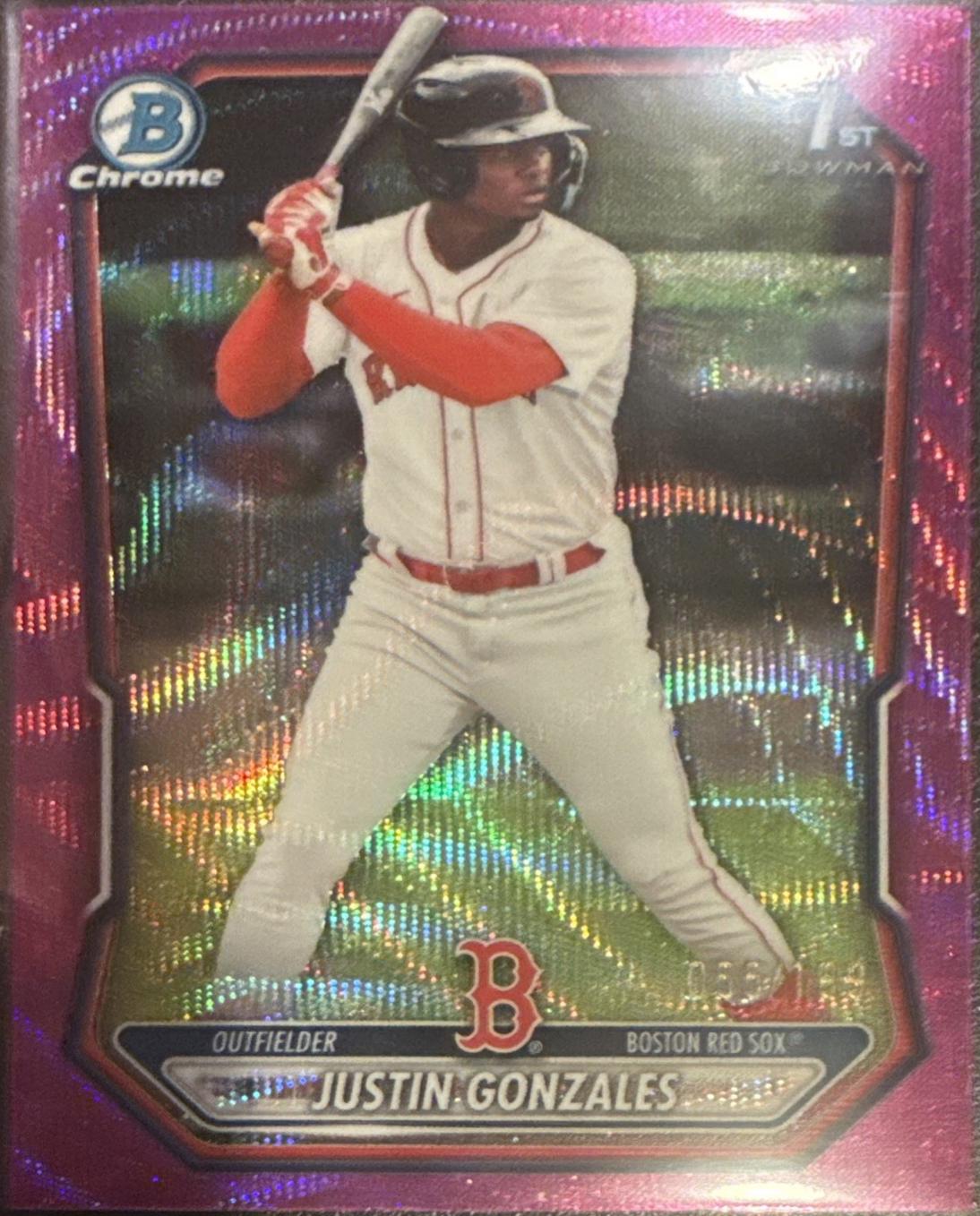 Justin Gonzales [Purple Refractor] #BCP-141