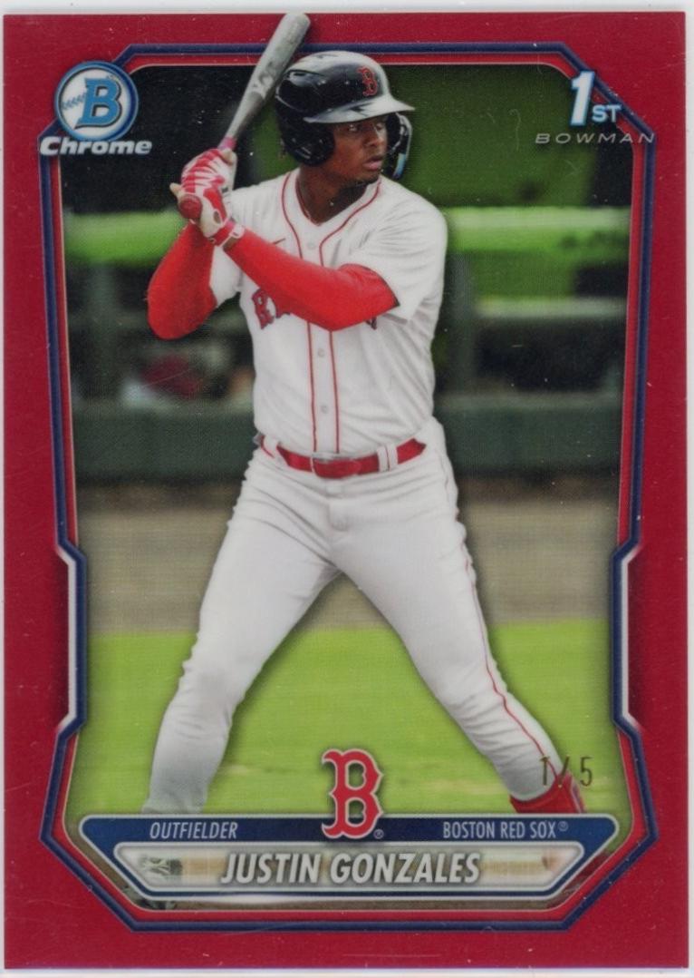 Justin Gonzales [Red Refractor] #BCP-141