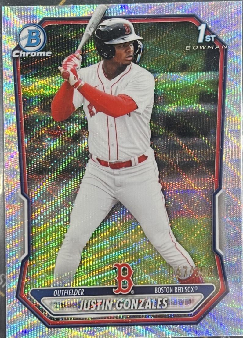 Justin Gonzales [Wave Refractor] #BCP-141