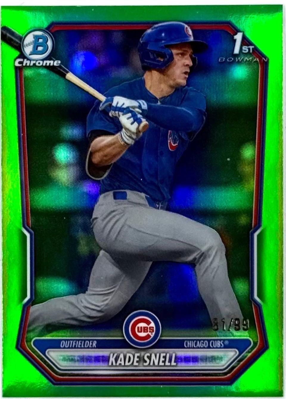 Kade Snell [Green Refractor] #BCP-105