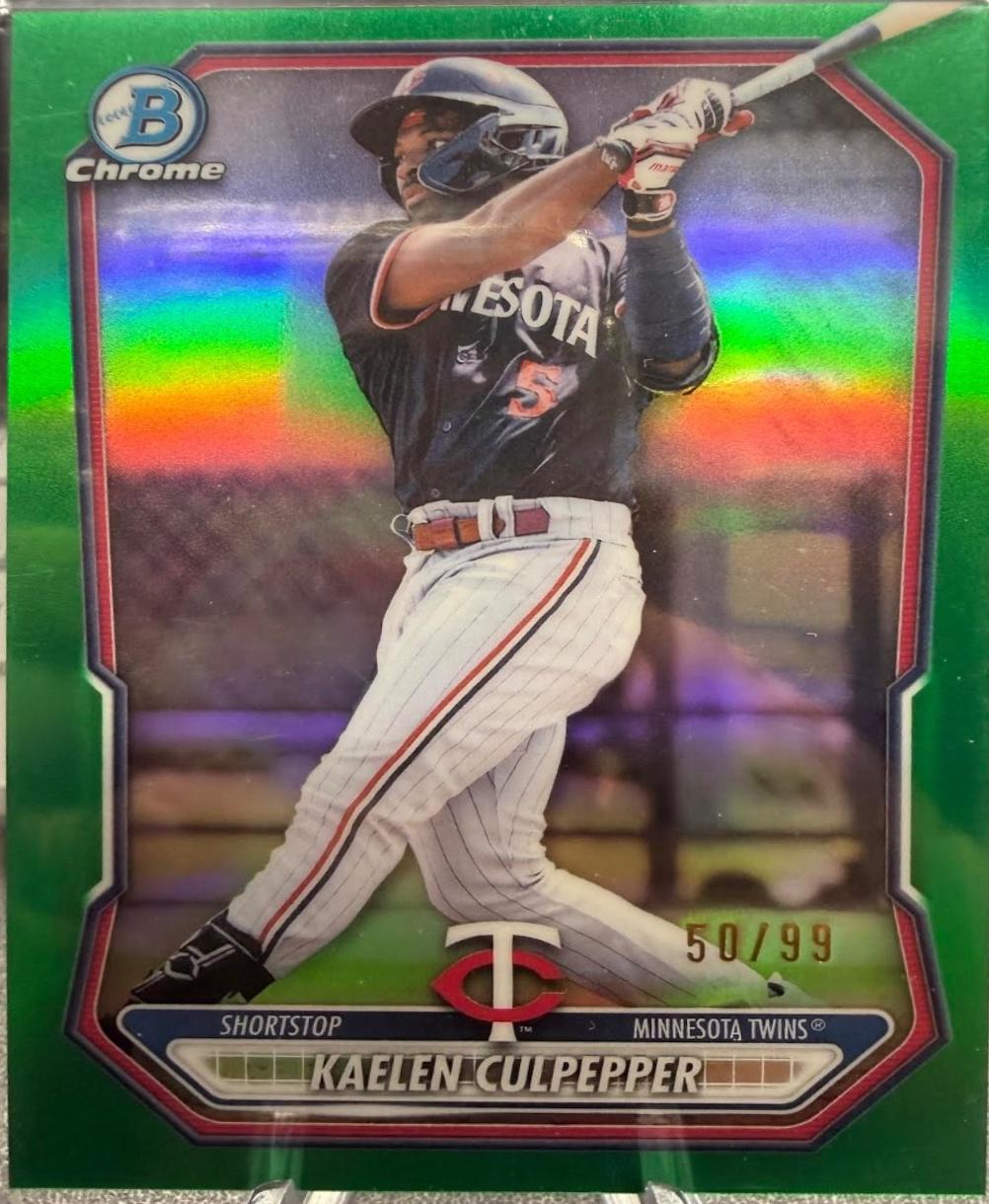 Kaelen Culpepper [Green Refractor] #BCP-143