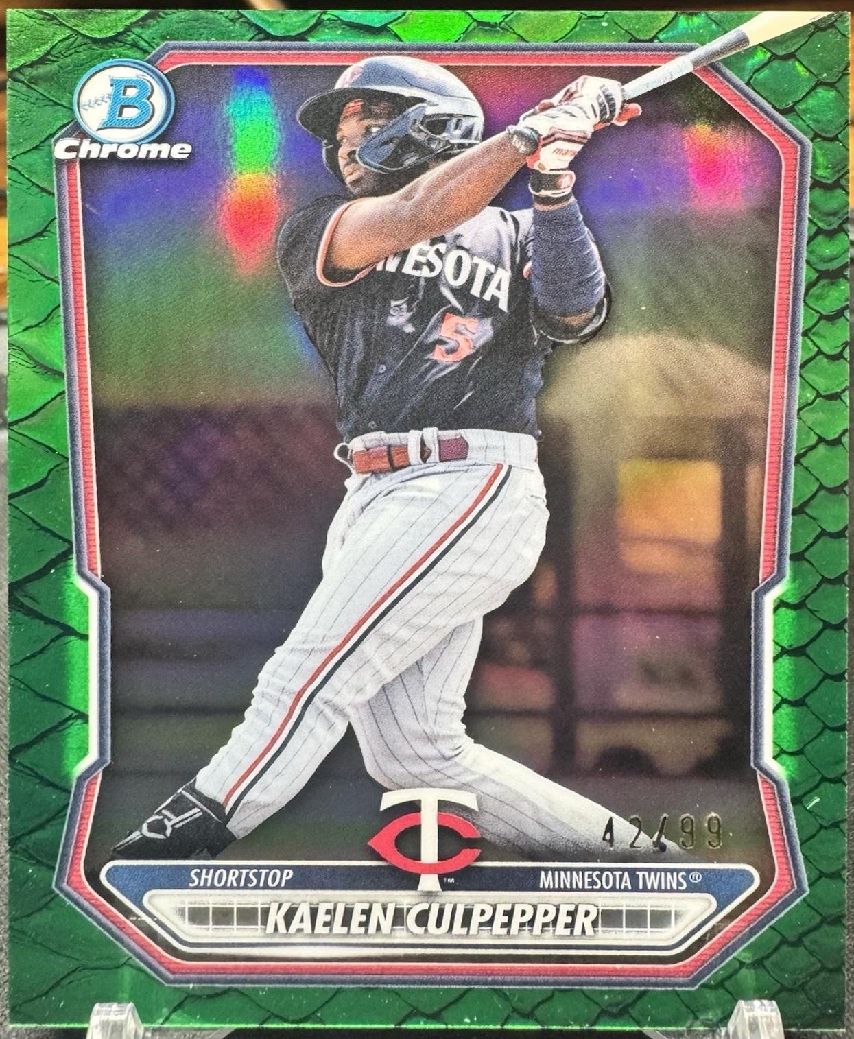 Kaelen Culpepper [Green Reptilian Refractor] #BCP-143