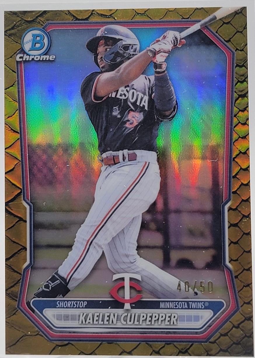 Kaelen Culpepper [Reptilian Gold Refractor] #BCP-143