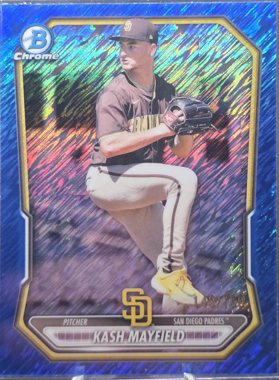 Kash Mayfield [Blue Shimmer Refractor] #BCP-70