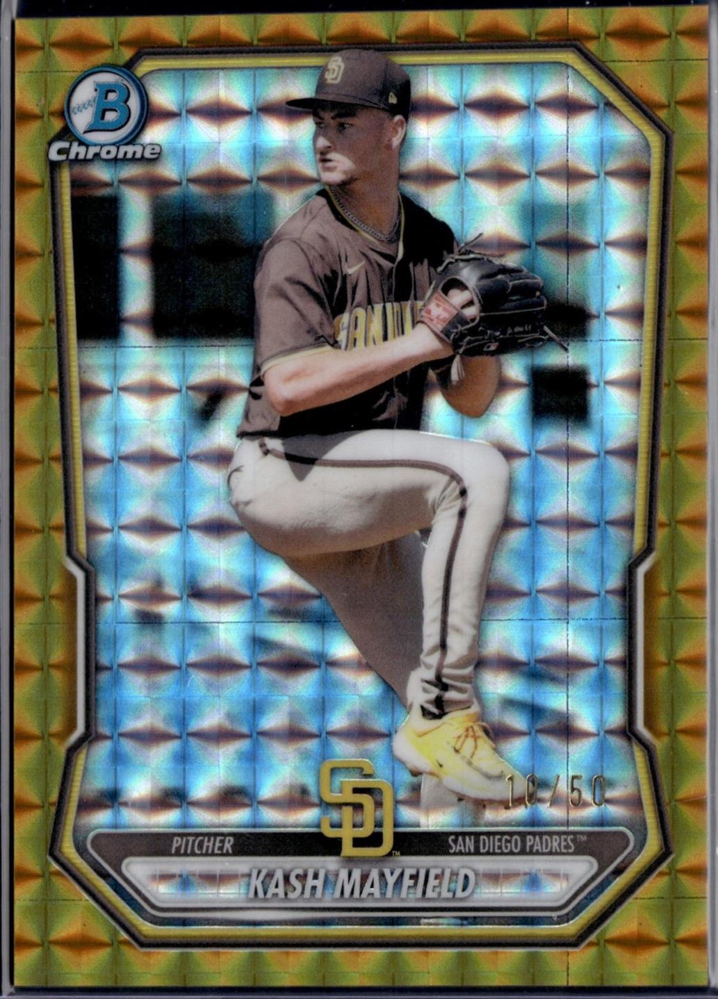 Kash Mayfield [Gold Geometric Refractor] #BCP-70