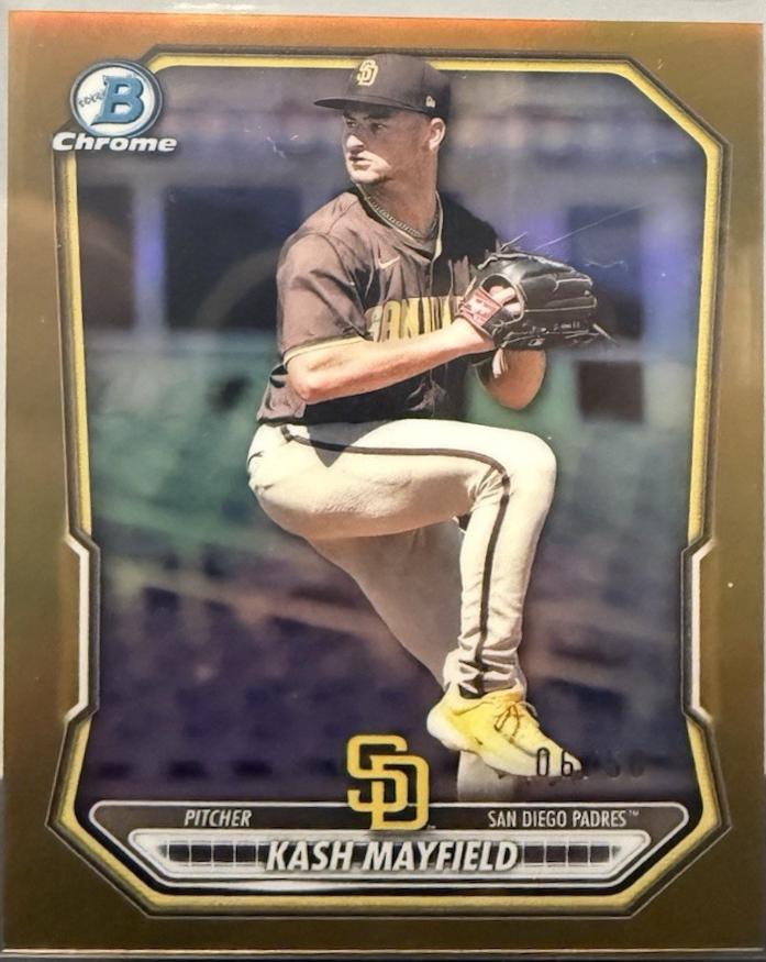 Kash Mayfield [Gold Refractor] #BCP-70