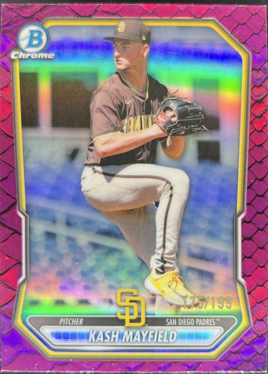 Kash Mayfield [Reptilian Fuchsia Refractor] #BCP-70