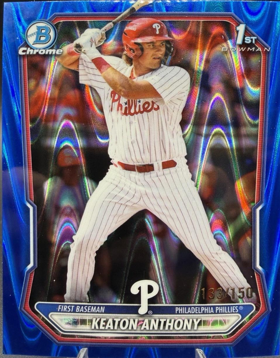 Keaton Anthony [Blue RayWave Refractor] #BCP-121