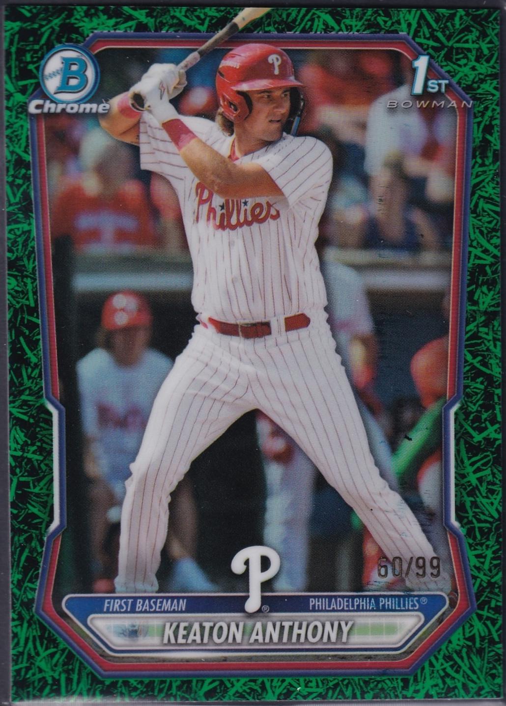 Keaton Anthony [Green Grass Refractor] #BCP-121