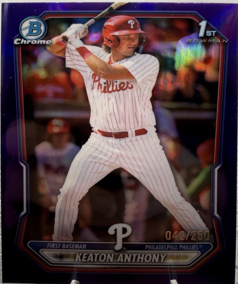 Keaton Anthony [Purple Geometric Refractor] #BCP-121