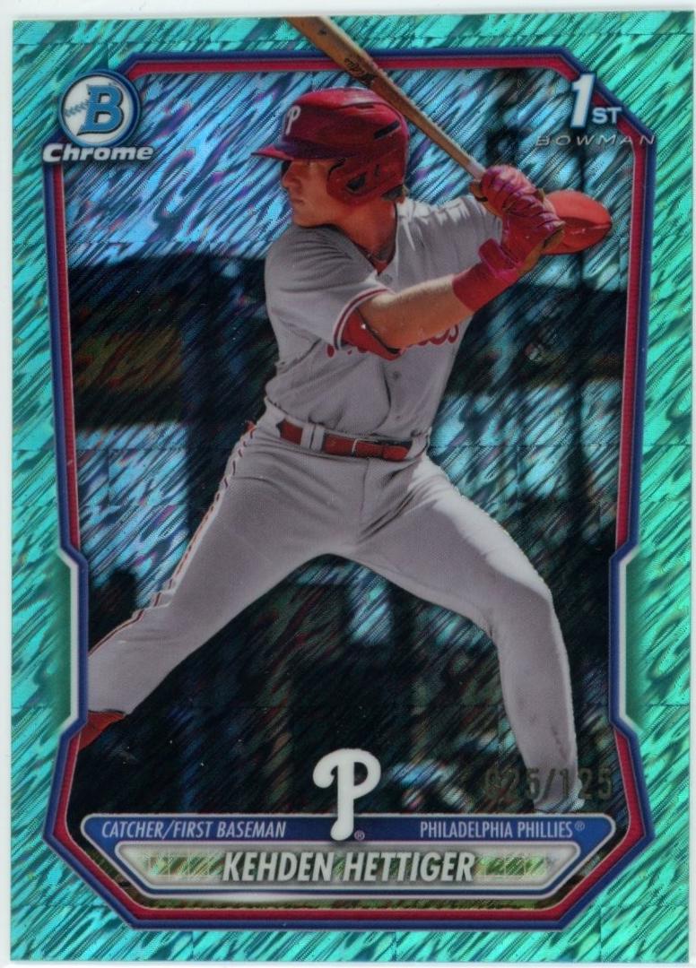 Kehden Hettiger [Aqua Shimmer Refractor] #BCP-101