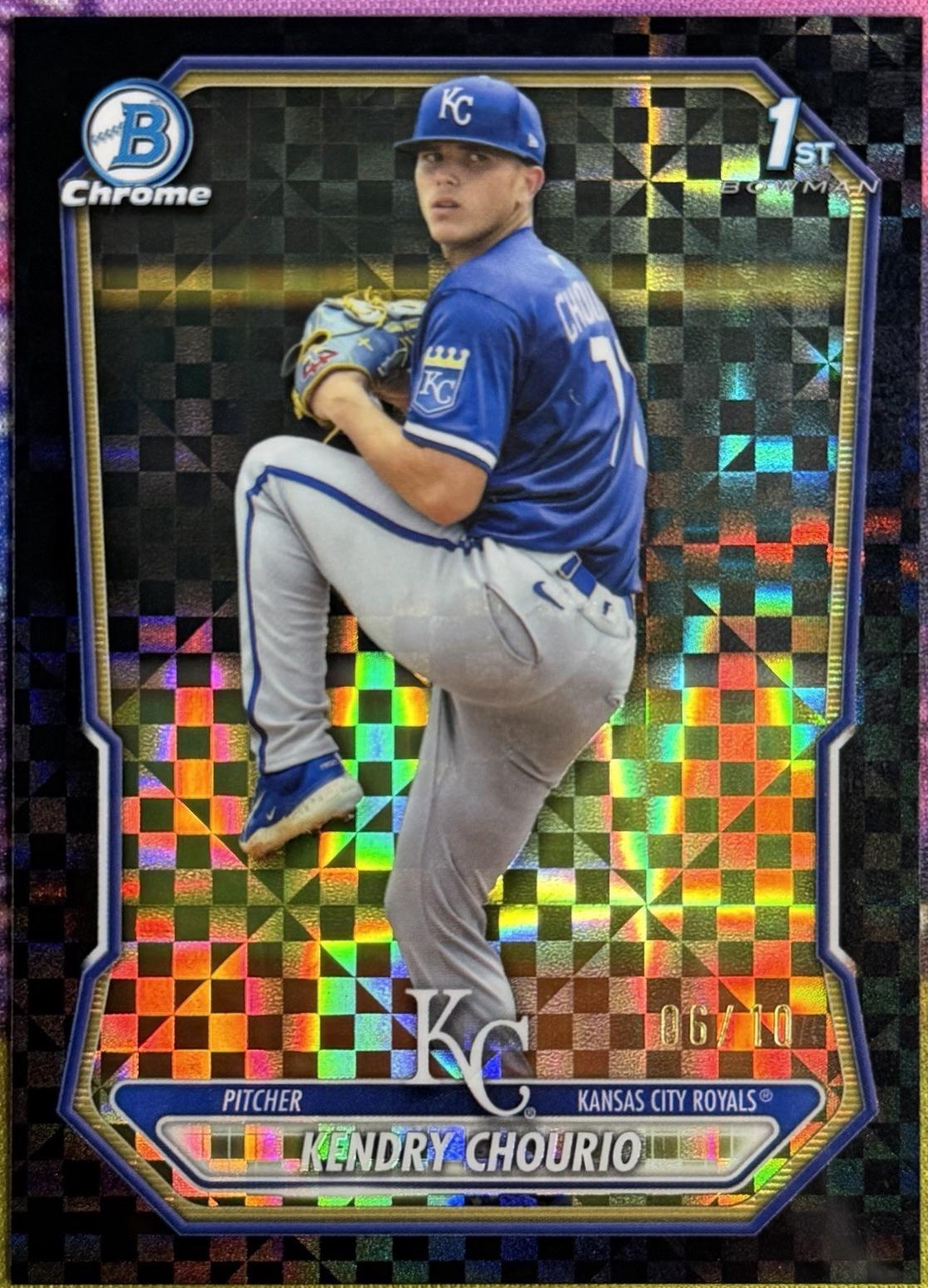 Kendry Chourio [Black X-Fractor] #BCP-7