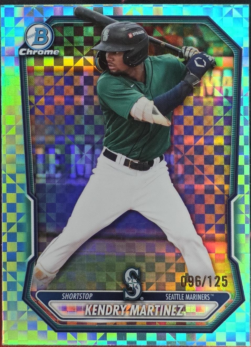 Kendry Martinez [Aqua X-Fractor Refractor] #BCP-89