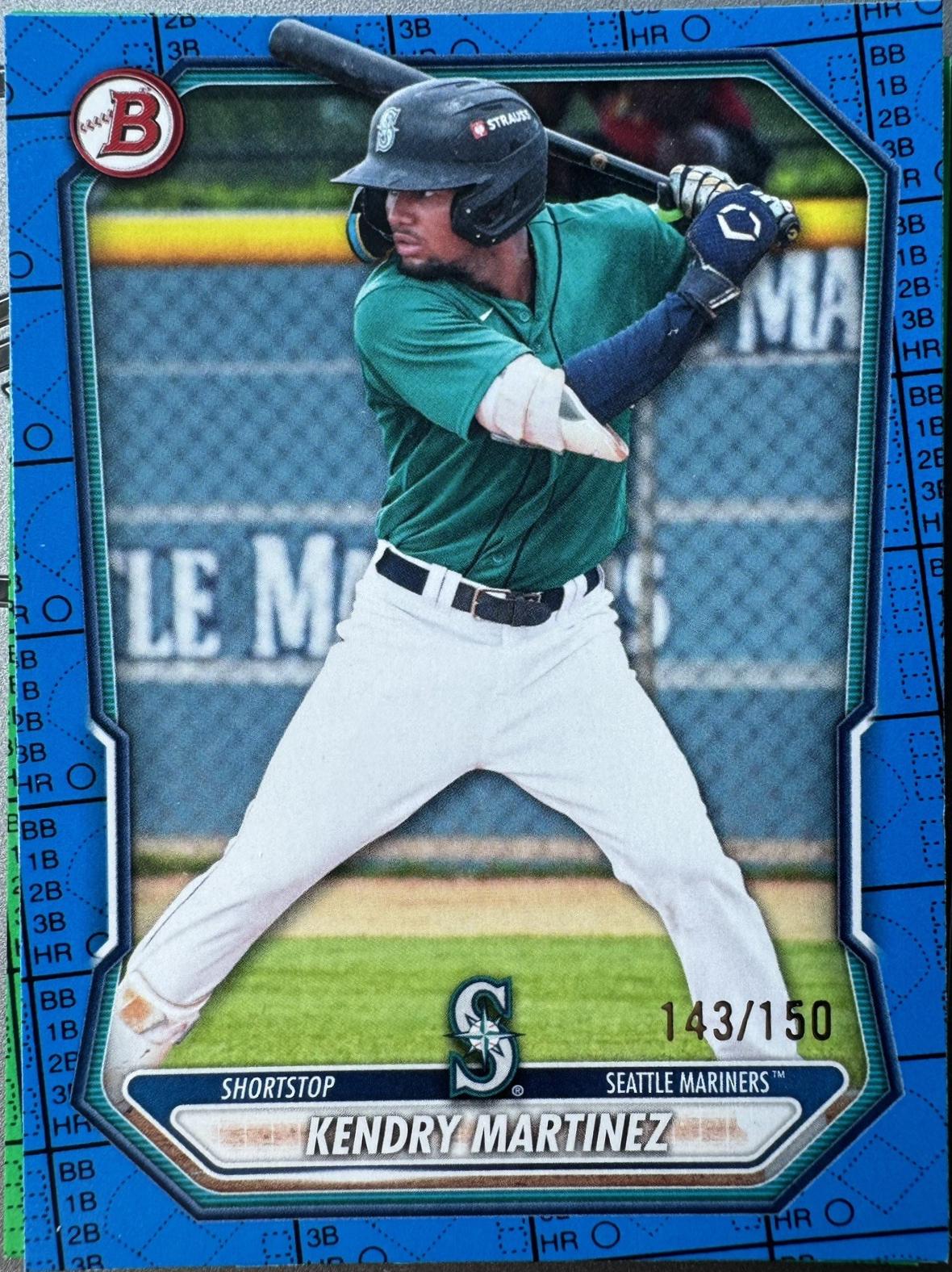 Kendry Martinez [Blue Geometric Refractor] #BCP-89