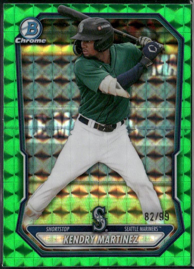 Kendry Martinez [Green Geometric Refractor] #BCP-89