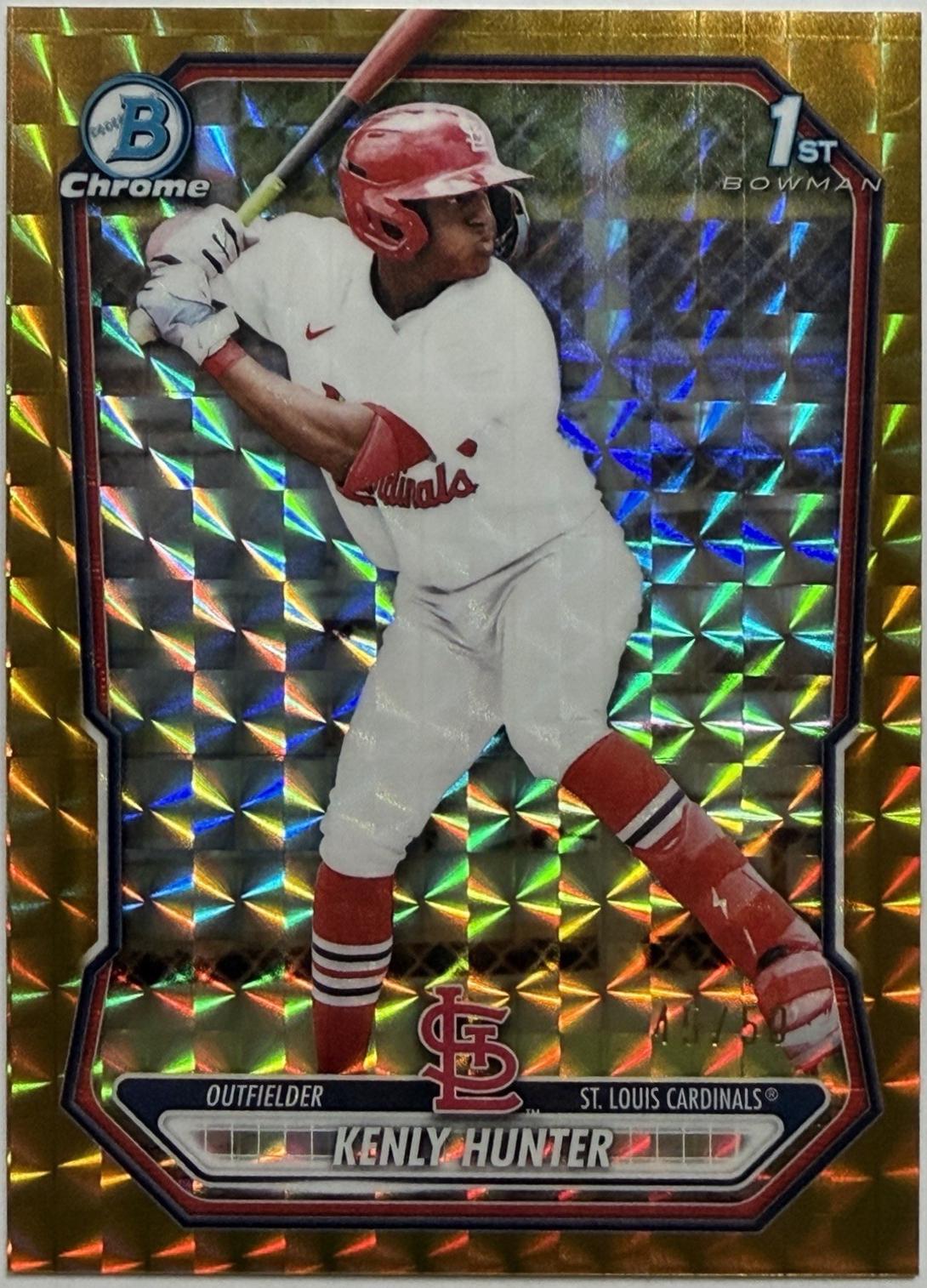 Kenly Hunter [Gold Geometric Refractor] #BCP-130