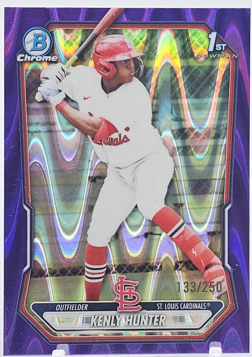 Kenly Hunter [Purple RayWave Refractor] #BCP-130