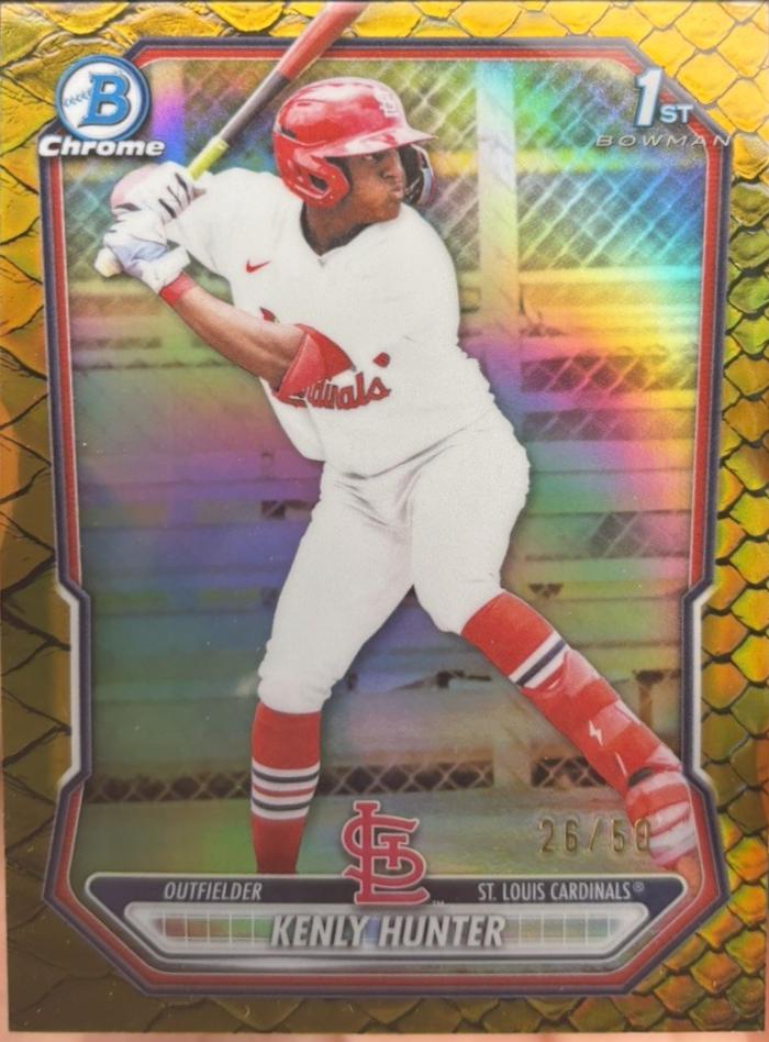 Kenly Hunter [Reptilian Gold Refractor] #BCP-130